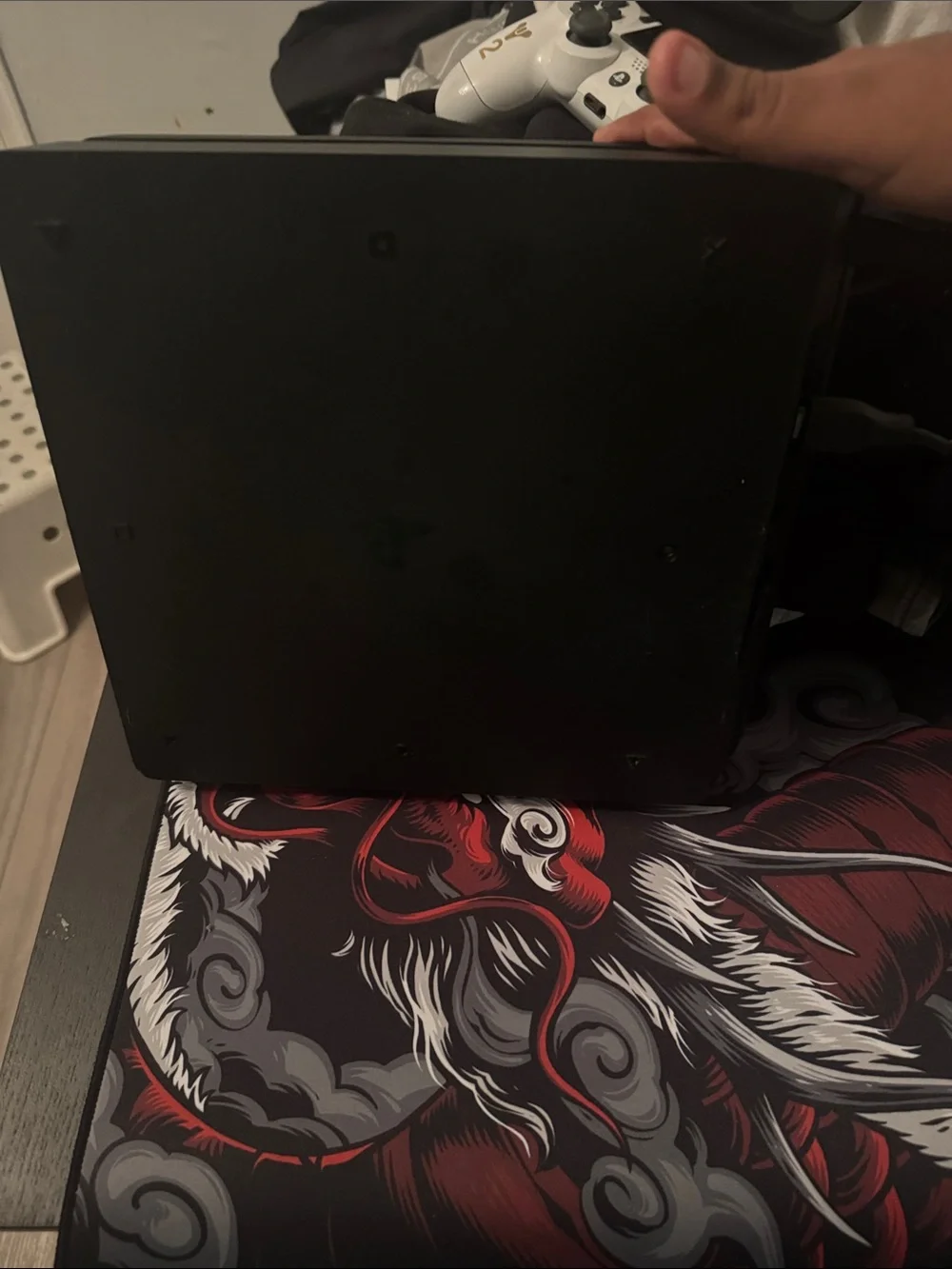 Sony Black Slim Gaming Console - come with cables and controller ps4 runs smooth